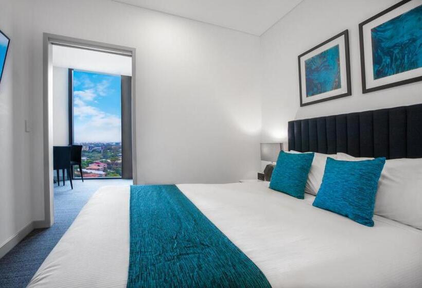 1침실 아파트 도시 전망, Essence Suites Taringa