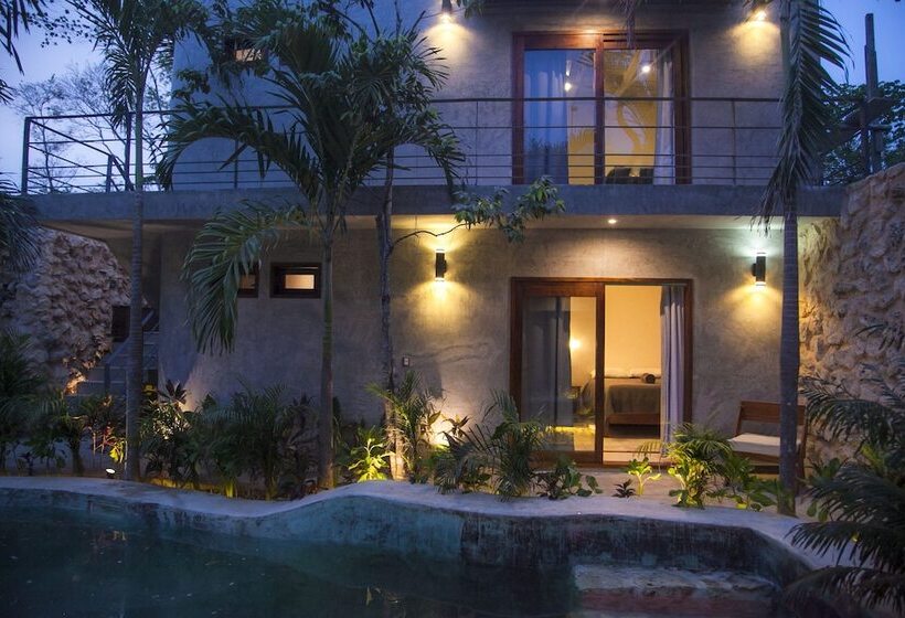 プールの見えるデラックスルーム, Solera Tulum With Pool