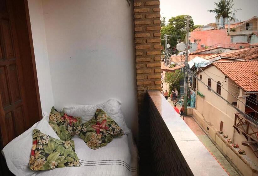 غرفة قياسية ثلاثية مزودة بشرفة, Pousada Morro Bello