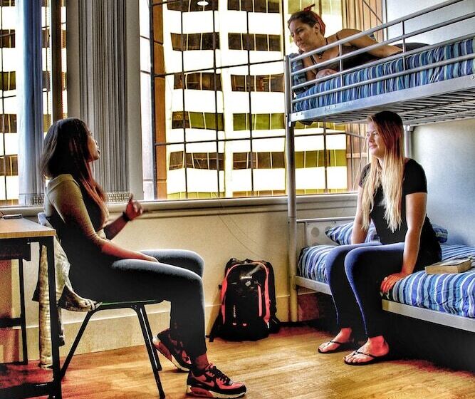 带共用卧室公用房间的床, Choice Backpackers