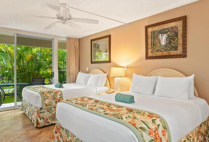 Апартаменты Deluxe 2 Спальни, Aston At The Maui Banyan