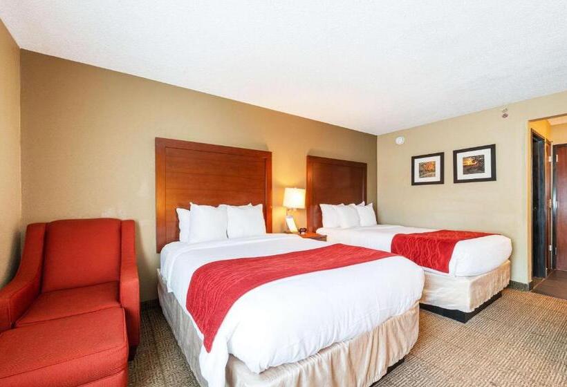 Quarto Estandar 2 Camas Casal, Comfort Inn Mayfield Heights Cleveland East