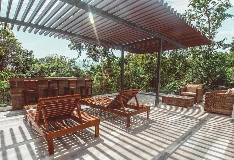 景色の見えるスイートルーム, Mbh Maya Bacalar Hotel Boutique