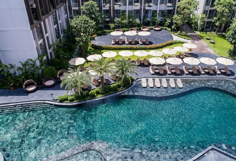 اتاق لوکس با چشم‌انداز استخر, Divalux Resort & Spa Bangkok, Suvarnabhumi Airport Free Shuttle