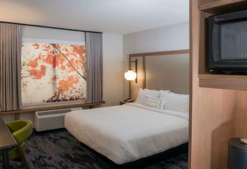 带大床的标准间, Fairfield Inn & Suites By Marriott Little Rock Airport