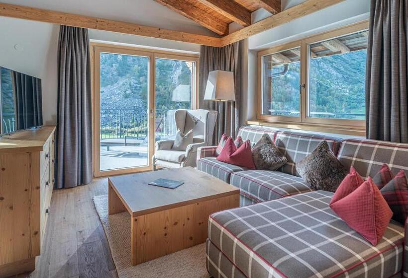 Апартаменты Пентхаус 1 Спальня, Gletscherblick  Serviced Apartments
