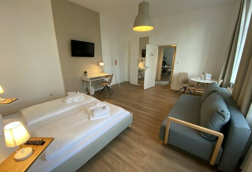 带共用浴室的标准房间, Boardinghouse Flensburg  By Zimmer Frei! Holidays