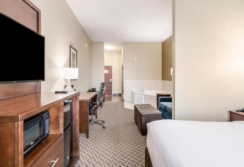 Люкс с гидромассажем, Comfort Suites Fort Stockton