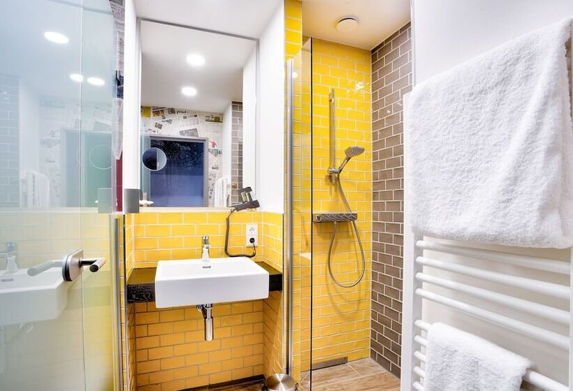 اتاق استاندارد یک نفره, Tinytwice Hotel Wiesbaden