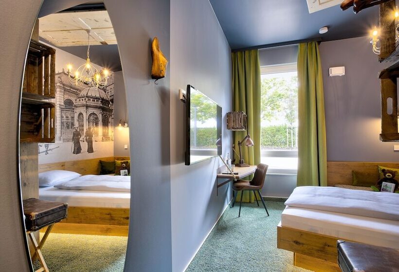 اتاق استاندارد یک نفره, Tinytwice Hotel Wiesbaden
