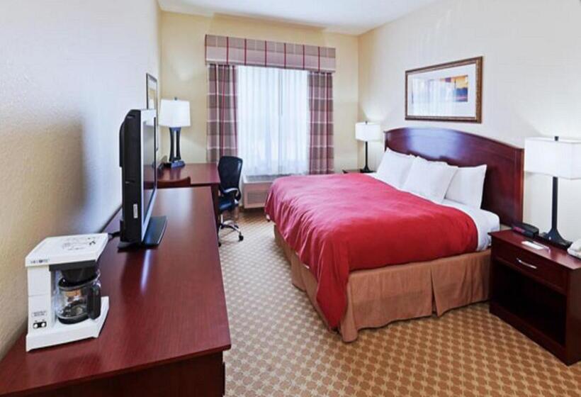 اتاق استاندارد با تخت بزرگ برای معلولان, Country Inn & Suites By Radisson, Tulsa, Ok