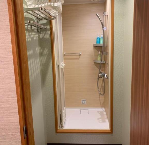 غرفة قياسية حمام مشترك, Onsen & Garden Asante Inn