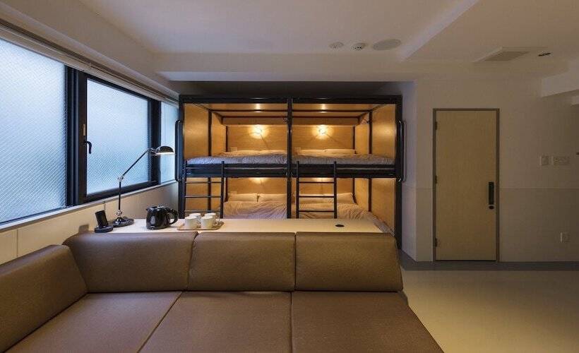 اتاق استاندارد چهار تخته, Kamon Hotel Namba