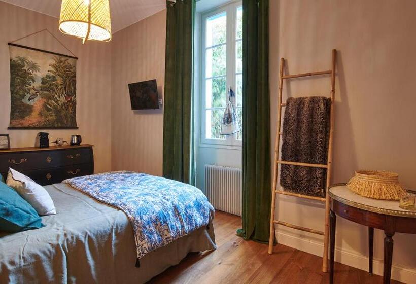 اتاق استاندارد با چشم‌انداز باغ, Bel Air Maison D Hotes Des Landes