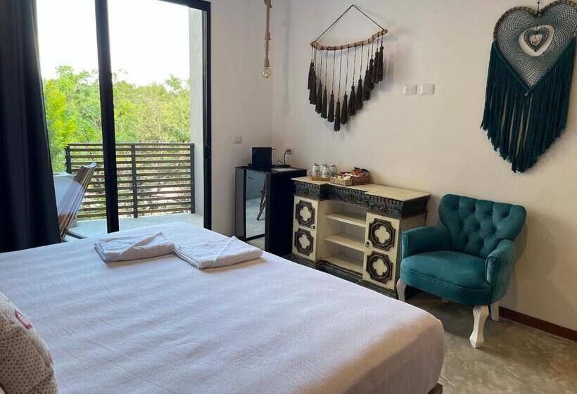 带大床的套房, Little Gem Hotel Tulum La Veleta