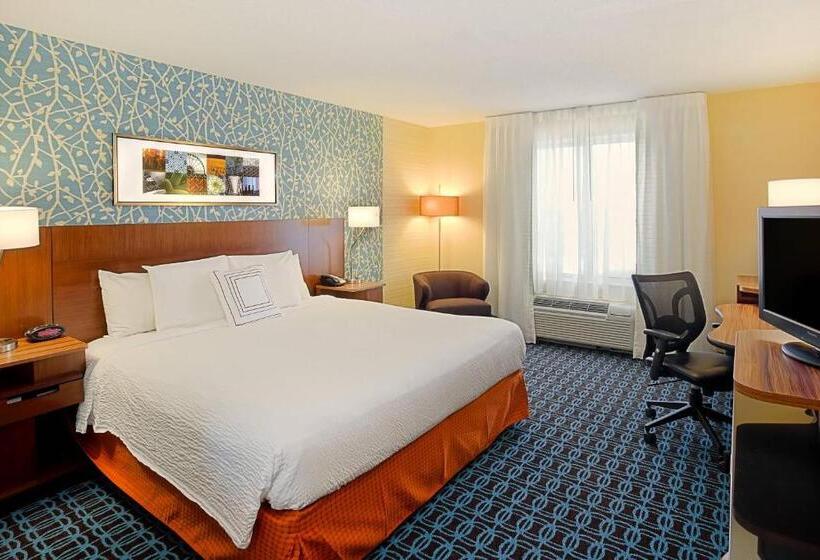 キングサイズベッドのスタンダードルーム, Fairfield By Marriott Southeast Hammond, In
