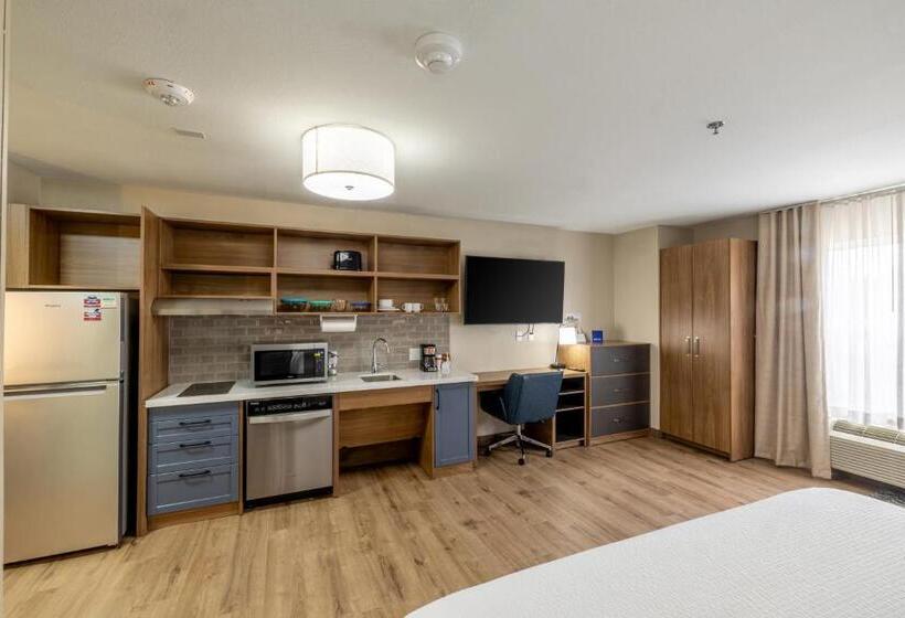 استودیوی استاندارد با تخت دو نفره بزرگ, Candlewood Suites Wichita Northwest, An Ihg