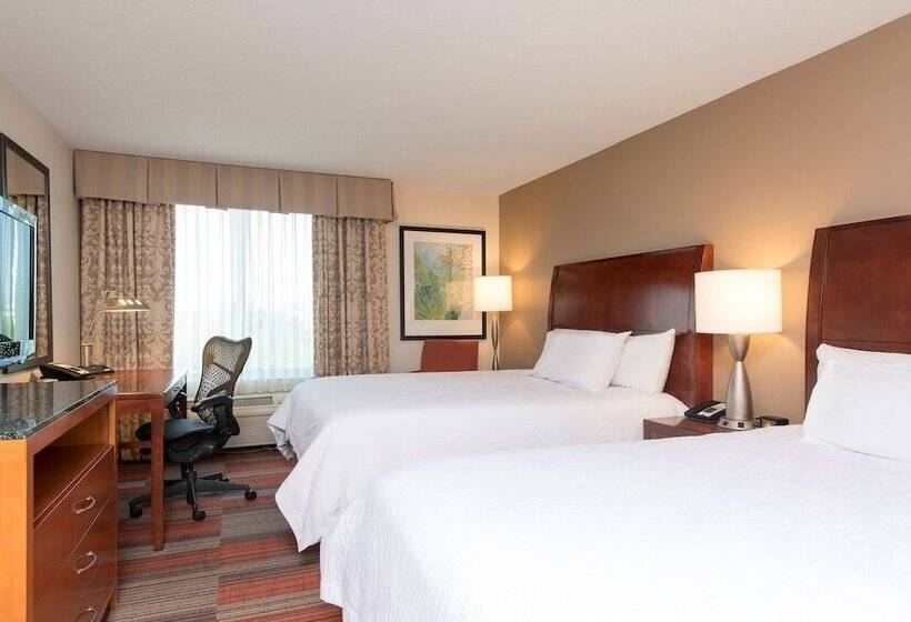 اتاق استاندارد با 2 تخت دوبل, Hilton Garden Inn Lexington Hamburg