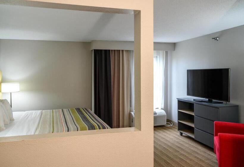 キングサイドベッドのスタンダードワンルーム, Country Inn & Suites By Radisson, Greenfield, In