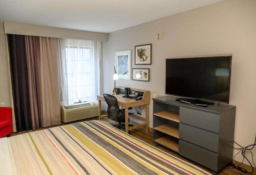 身障者適用キングサイズベッドルーム, Country Inn & Suites By Radisson, Greenfield, In