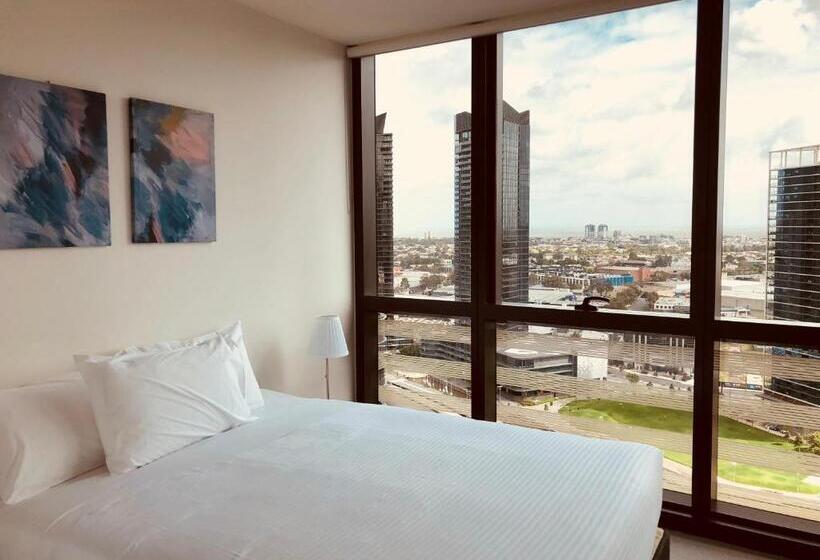 침실 2개 디럭스 아파트, Winston Apartments Docklands