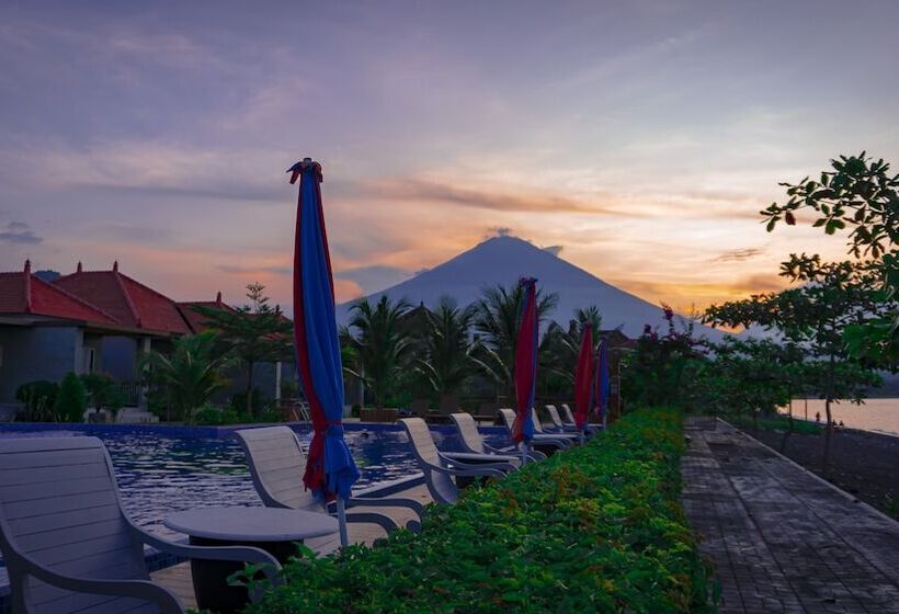 Номер Deluxe Вид на Море, Seamount Hotel Amed