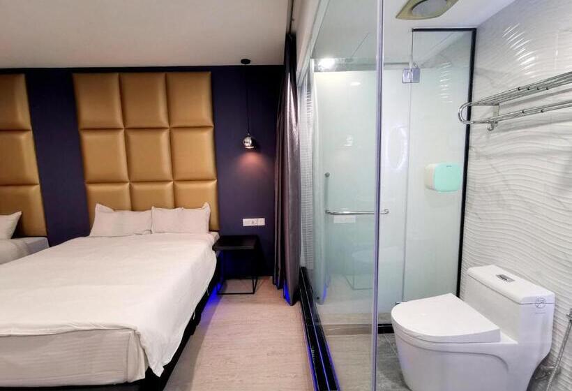 اتاق استاندارد چهار تخته, Wow Hotel Penang