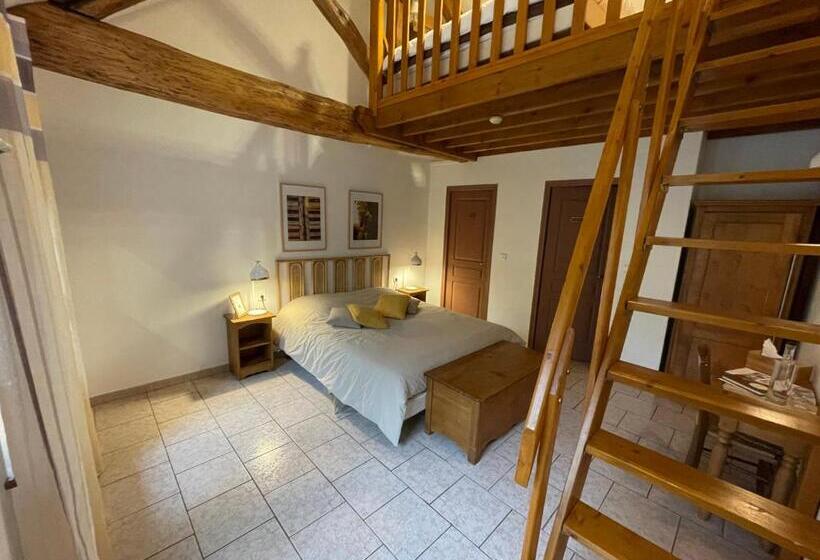 패밀리 룸 가든 전망, Le Goluret Chambres & Table D Hôtes   Espace Bien être