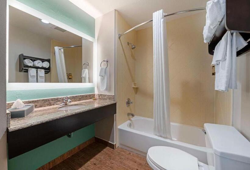 キングサイズベッドのスタンダードルーム, Best Western Plus Greenwood Indy South Inn