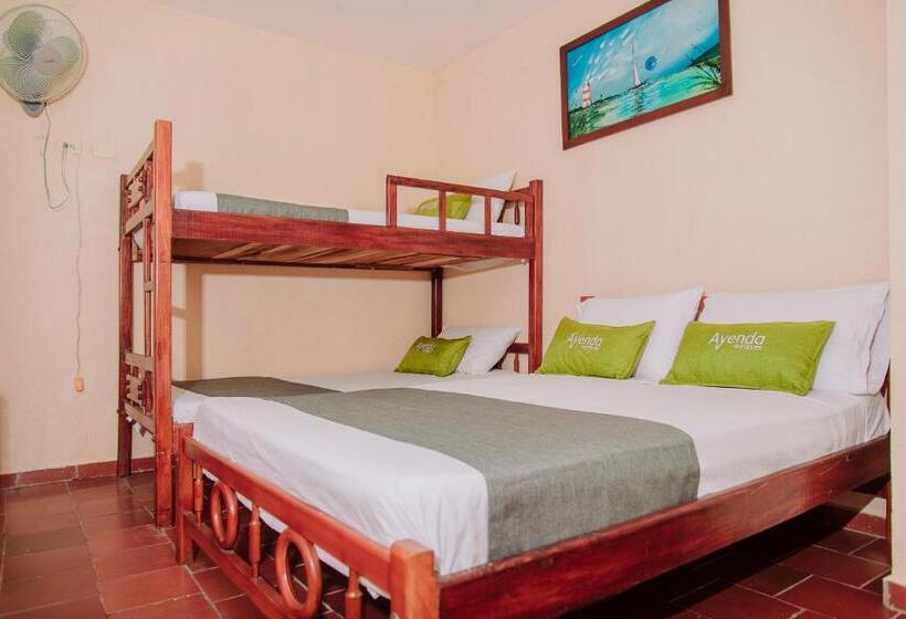اتاق خانوادگی, Ayenda 1618 Hotel Colon Rodadero