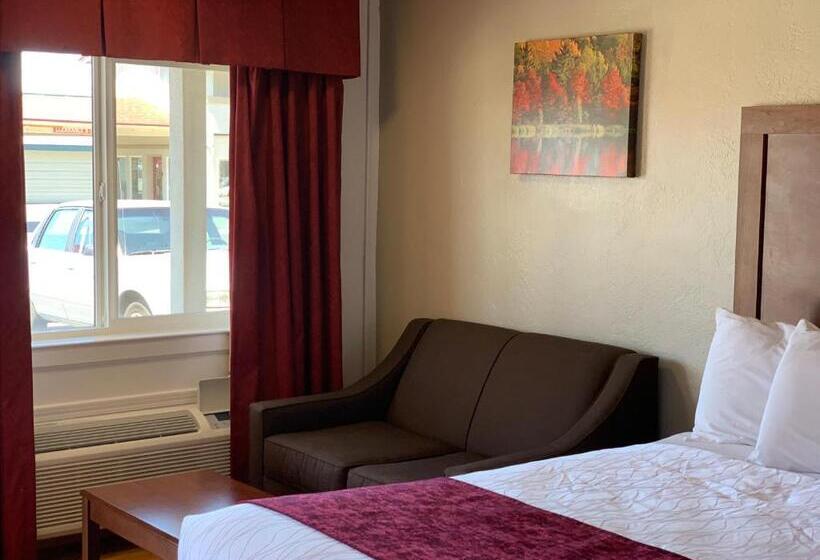 اتاق استاندارد با تخت بزرگ, Red Carpet Inn Medford