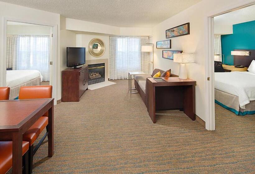 침실 2개 스위트, Residence Inn Richmond Northwest