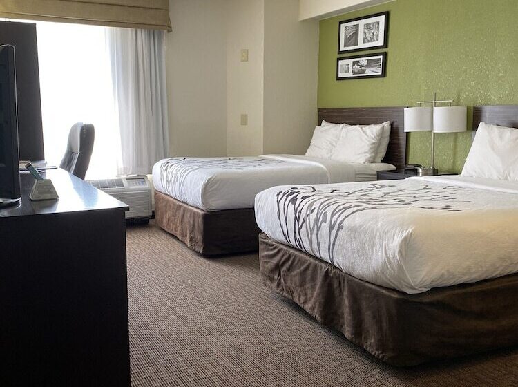 اتاق استاندارد با 2 تخت دوبل, Sleep Inn Louisville Airport & Expo