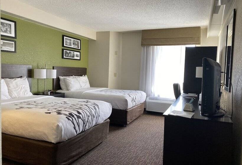 اتاق استاندارد با 2 تخت دوبل, Sleep Inn Louisville Airport & Expo