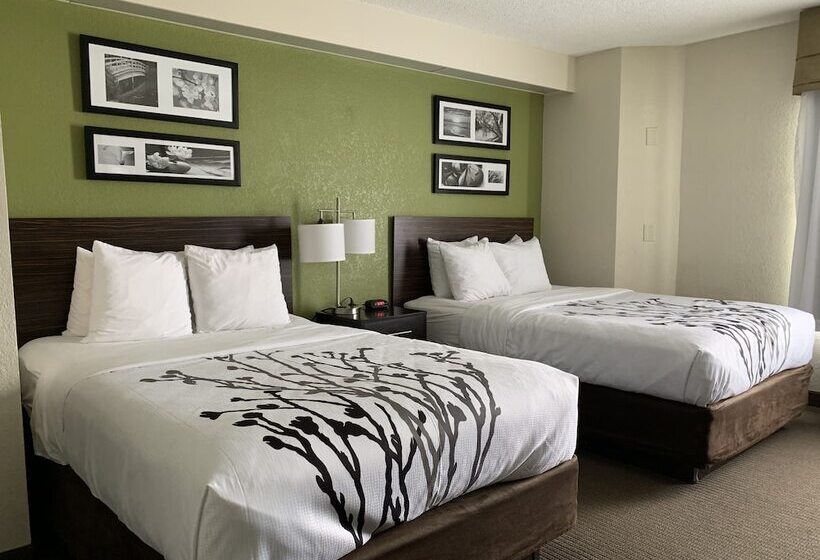 اتاق استاندارد با 2 تخت دوبل, Sleep Inn Louisville Airport & Expo