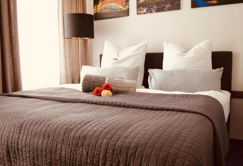 חדר סטנדרט עם מיטת קינג, Boutique Hotel Selb