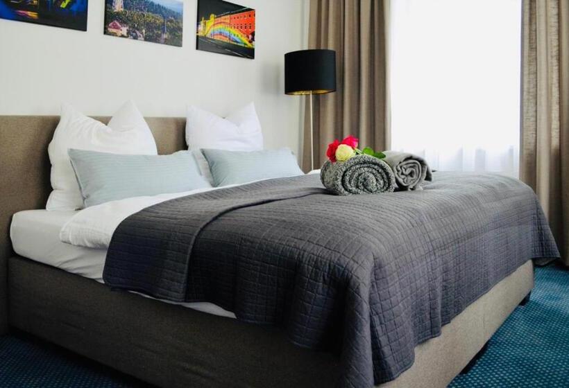 キングサイズベッドのスタンダードルーム, Boutique Hotel Selb