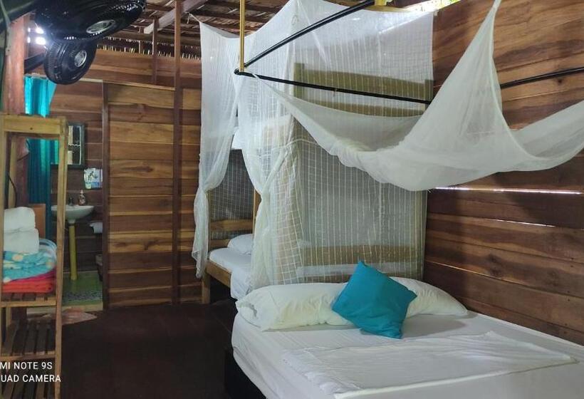 Economy Quadruple Room, Hostal Estrellas Del Tayrona Playa Mendihuaca