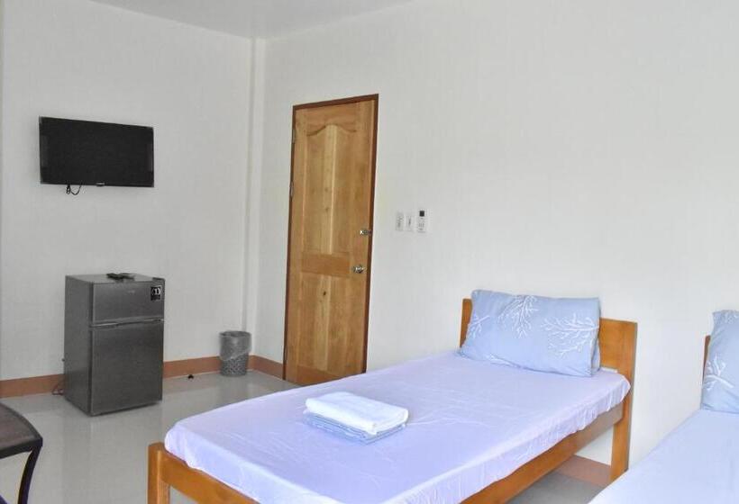 اتاق استاندارد با بالکن, Charlina Inn Panglao