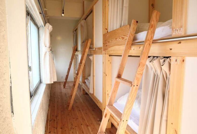 Кровать в Общей Комнате, 14 Guesthouse Mt.fuji