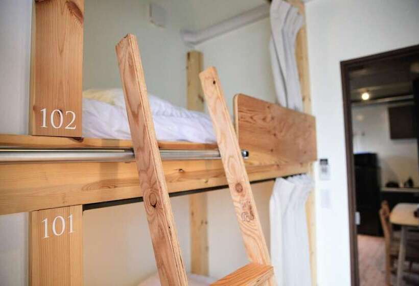 Кровать в Общей Комнате, 14 Guesthouse Mt.fuji