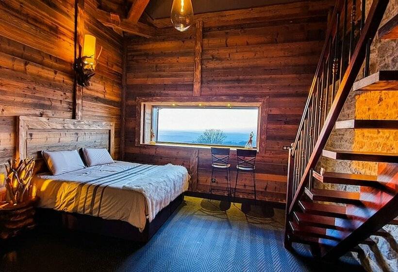 Deluxe люкс с видом, Chambres D Hôtes Le Repère Des Anges Et Spa