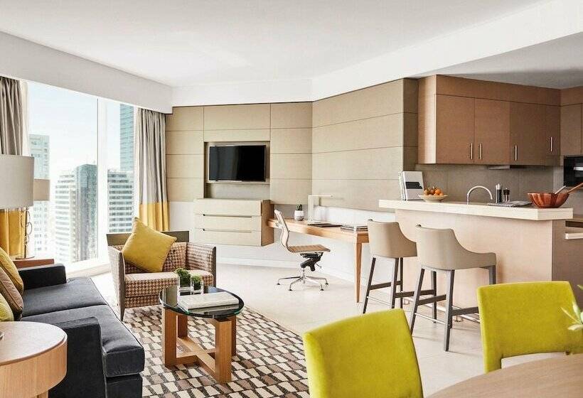 آپارتمان 1 خوابه با بالکن, Pullman Doha West Bay