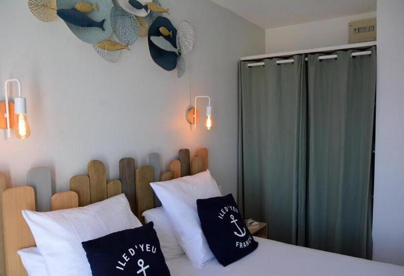Номер Стандарт Вид на Море с Балконом, Atlantic Hôtel   L Ile D Yeu