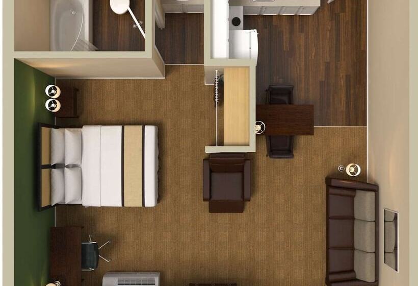 デラックススタジオ, Extended Stay America   Atlanta   Marietta   Interstate N. Pkwy