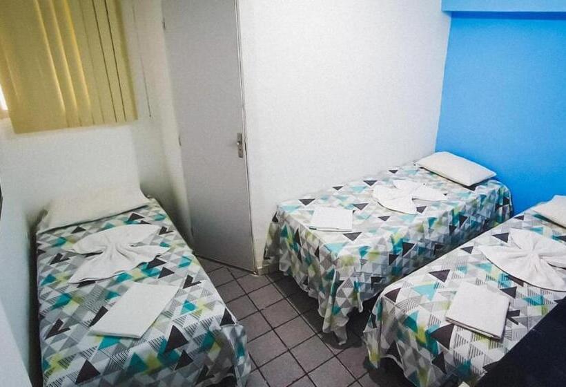 Habitació Triple Economy, Pousada Tô Em Casa!