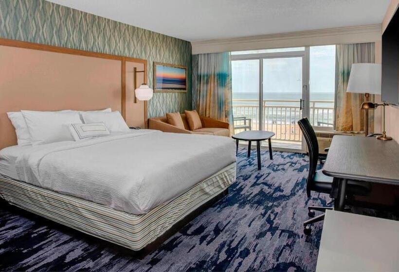 اتاق استاندارد با تخت بزرگ, Fairfield Inn & Suites By Marriott Virginia Beach Oceanfront