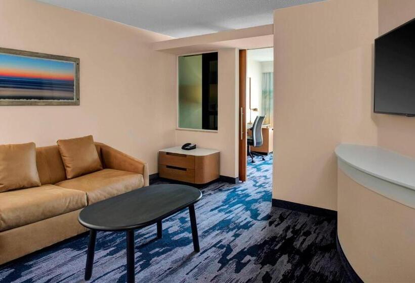 استودیو استاندارد با تخت کینگ, Fairfield Inn & Suites By Marriott Virginia Beach Oceanfront
