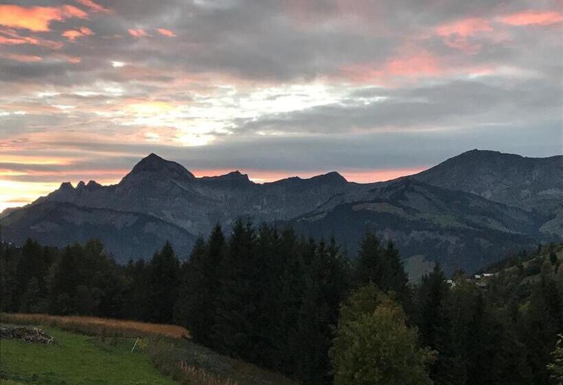 آپارتمان 1 خوابه با بالکن, La Ferme Des Georgières Séjour En Tout Compris
