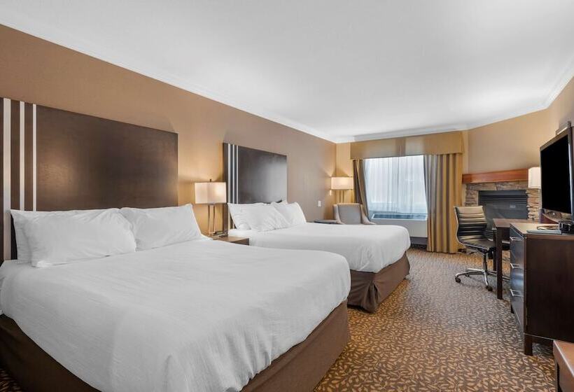 Номер Стандарт 2 Двуспальные Кровати, Best Western Plus Fernie Mountain Lodge